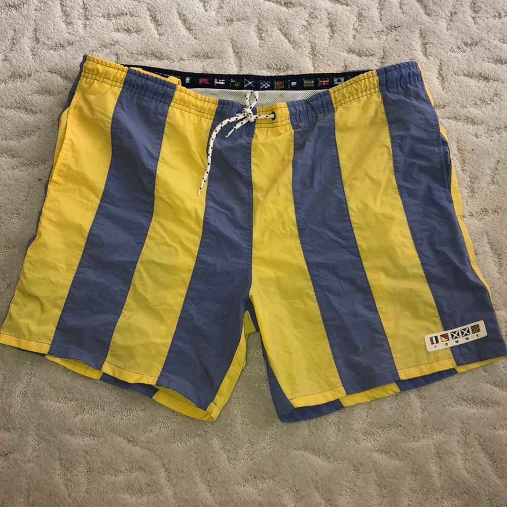 90’s Tommy Hilfiger swimming trunks